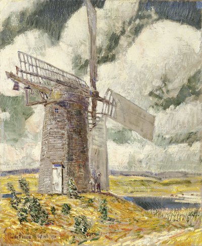 Vela piegata sul vecchio mulino da Childe Frederick Hassam
