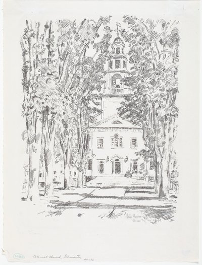 Chiesa Coloniale, Gloucester da Childe Frederick Hassam