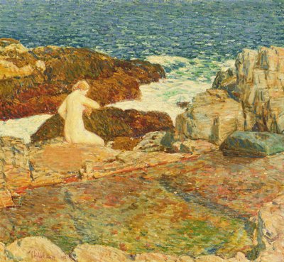 Piscina di East Headland da Childe Frederick Hassam