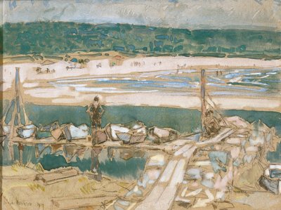 Good Harbor Beach, Gloucester da Childe Frederick Hassam
