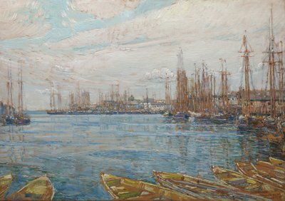 Porto di mille alberi da Childe Frederick Hassam