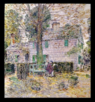 Estate Indiana nei Giorni Coloniali da Childe Frederick Hassam