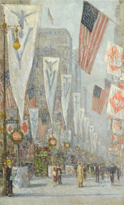 Maggio 1919, 9:30 AM da Childe Frederick Hassam