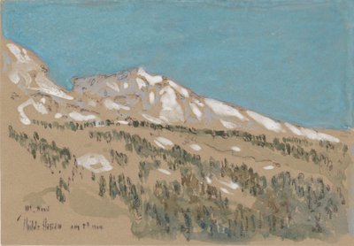 Monte Hood da Childe Frederick Hassam