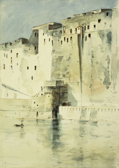 Vecchia Fortezza di Napoli da Childe Frederick Hassam