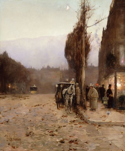 Parigi al Crepuscolo da Childe Frederick Hassam