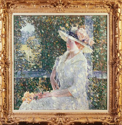 Ritratto di Miss Weir da Childe Frederick Hassam