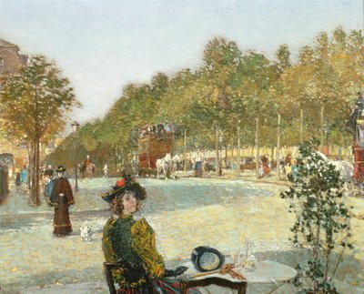 Luce del sole di settembre, Parigi da Childe Frederick Hassam