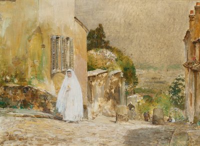 Mattina di Primavera, rue Mt. Cenis, Montmartre da Childe Frederick Hassam