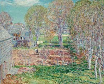 Piantagione primaverile da Childe Frederick Hassam