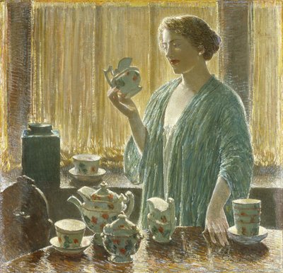Servizio da tè alla fragola da Childe Frederick Hassam