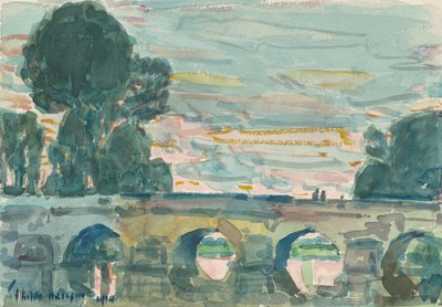Il ponte a Grez da Childe Frederick Hassam