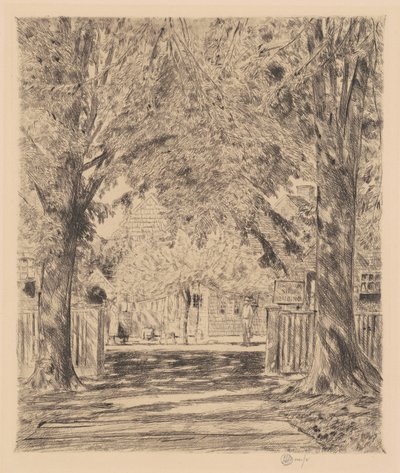 Un idillio a Easthampton da Childe Hassam