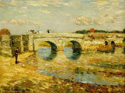 Ponte sullo Stour da Childe Hassam