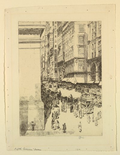 Quinta Strada, Mezzogiorno da Childe Hassam