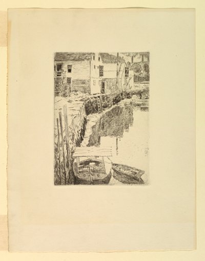 Porto: Cos Cob, Connecticut da Childe Hassam