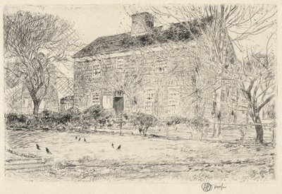 Casa Dolce Casa, No. 2, Easthampton, 1923 da Childe Hassam