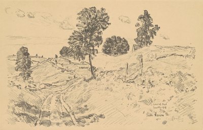 Paesaggio, Terra di Nod da Childe Hassam