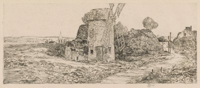 Mulino a vento di Long Island, 1929 da Childe Hassam