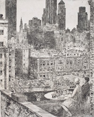 New York, primavera 1931 da Childe Hassam