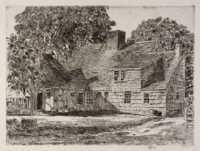 Vecchia casa Dominy da Childe Hassam
