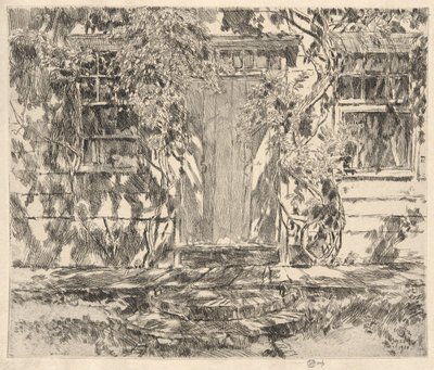 Vecchio Portone, Easthmapton, 1920 da Childe Hassam
