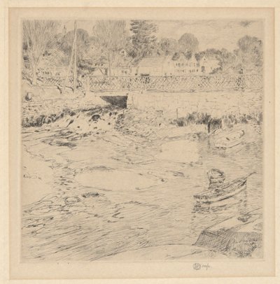 Vecchio pizzo da Childe Hassam