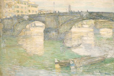 Ponte Santa Trinità da Childe Hassam