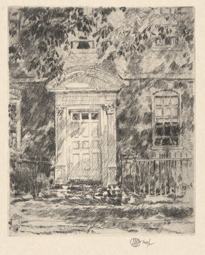 Porta di Portsmouth da Childe Hassam