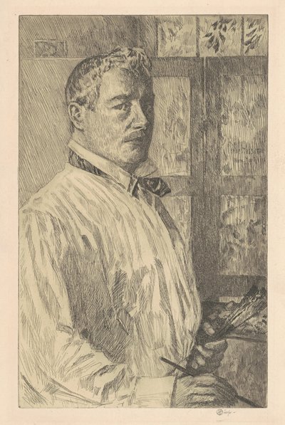 Autoritratto da Childe Hassam