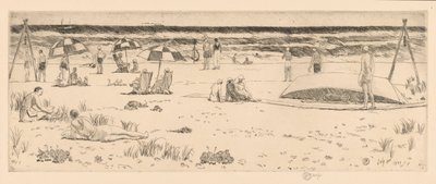 The Beach Club, Easthampton da Childe Hassam