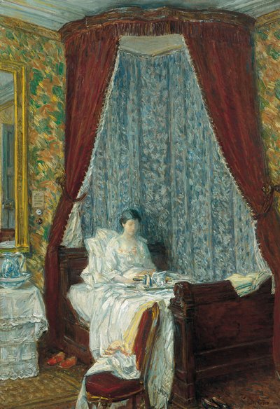 La colazione francese, 1910 da Childe Hassam