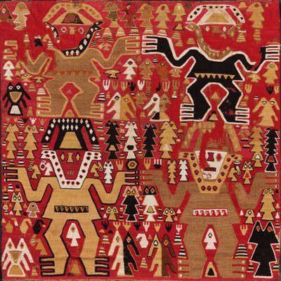 Tessuto cerimoniale da Chimú style