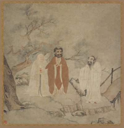Sakyamuni, Laozi e Confucio, tra il 1368 e il 1644 da Chinese Master