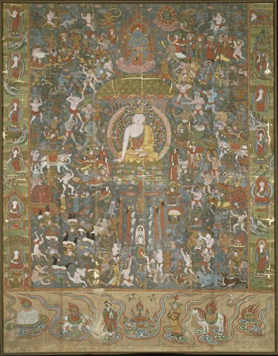 Shakyamuni Buddha da Chinese Master.