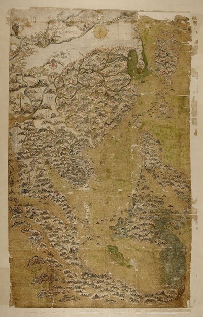 La mappa di Selden della Cina da Chinese Master