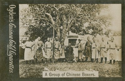 Un gruppo di pugili cinesi da Chinese Photographer