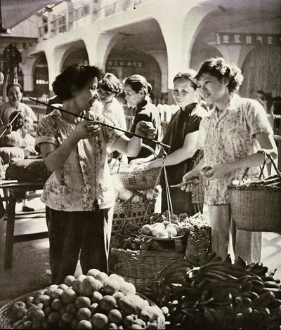 Mercato cinese, Shanghai da Chinese Photographer