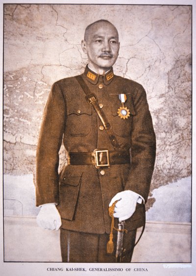 Generalissimo Chiang Kai-Shek da Chinese Photographer
