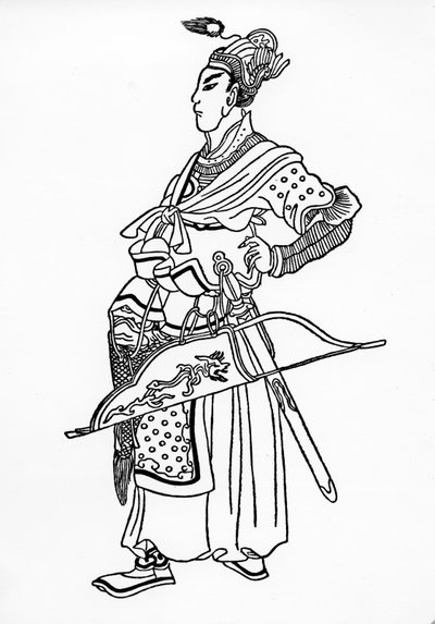Batou, illustrazione da 
