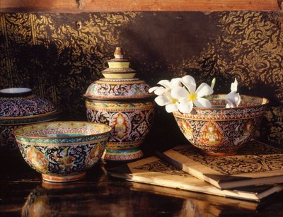 Ceramica Bencharong da Chinese School