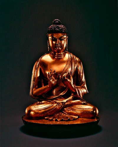 Buddha Vairocana (Dari), dinastia Tang da Chinese School