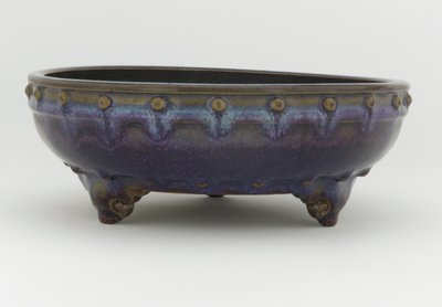 Ciotola a bulbo con numero inciso 1, XIV o XVIII secolo da Chinese School