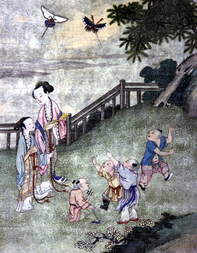 Bambini che giocano con l