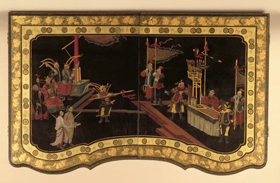Piano da toeletta cinese da esportazione c.1780 da Chinese School