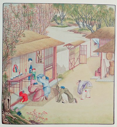 Scena di devozione da Chinese School