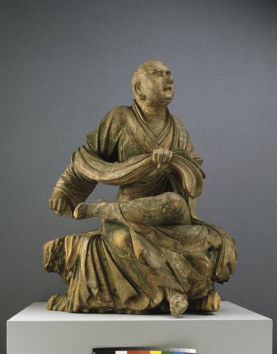 Domatore di draghi Luohan, c. XIV secolo da Chinese School