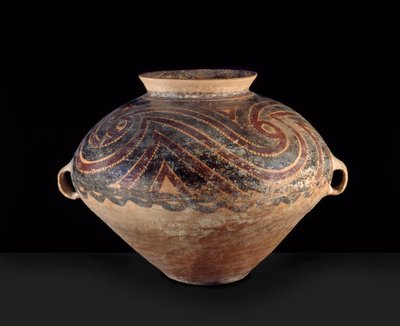 Grande urna, Cina Occidentale, Neolitico, c.3000 a.C. da Chinese School