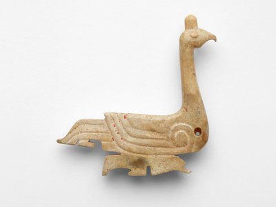 Pendente a forma di uccello acquatico, c.1050-c.950 a.C. da Chinese School