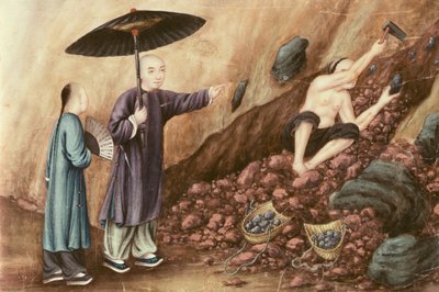 Alla ricerca del minerale di ferro da Chinese School